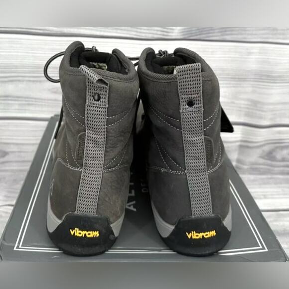 ALPINE DESIGN X KAMIK EZRA WATERPROOF LEATHER BOOTS Men's Size 10 GREY NEW - Picture 2 of 8